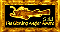 GOLD GLOWING ANGLER AWARD