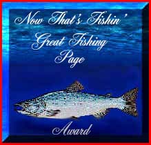 GREAT FISHING PAGE AWARD